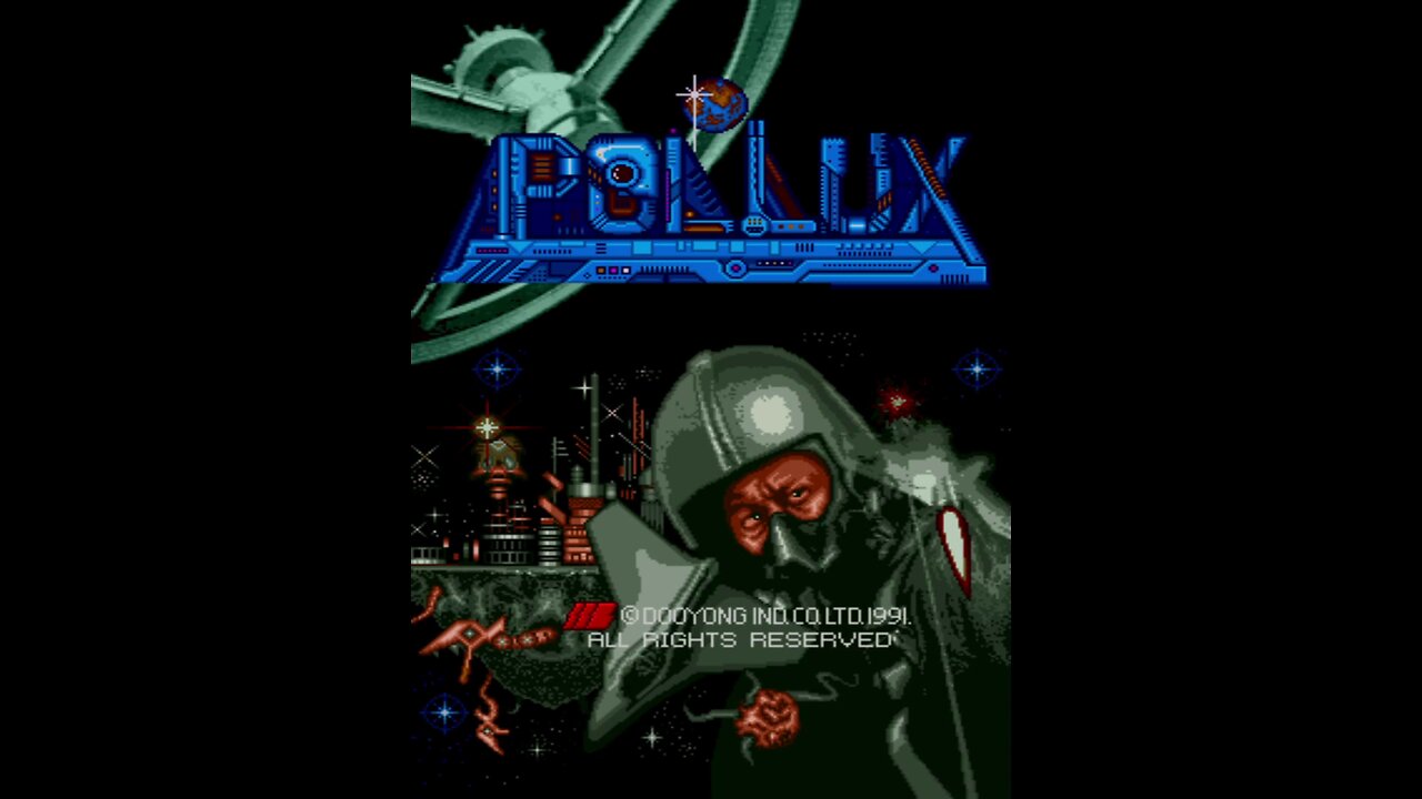 Pollux Arcade Game, Dooyong 1991, Longplay