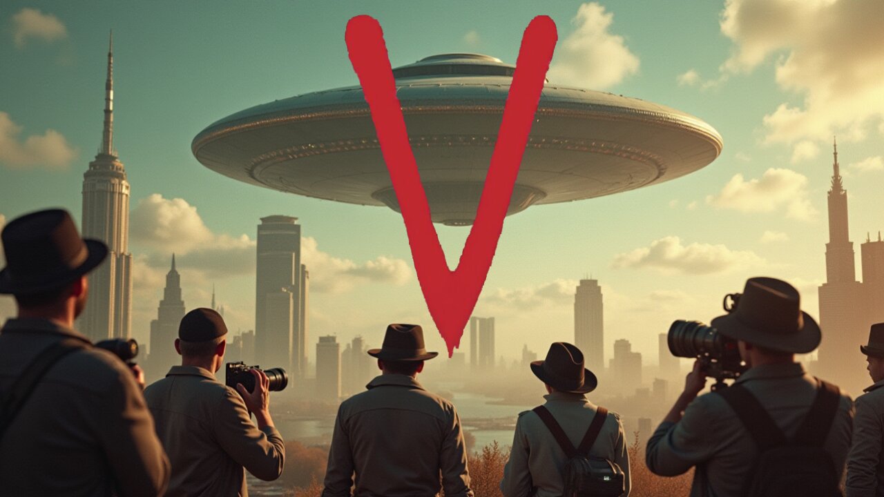 V The Visitors Miniseries, 1950's Super Panavision 70 - teaser AI generated - You Won't Believe