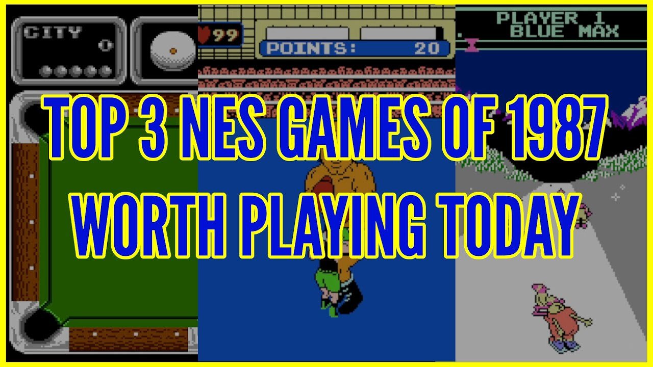 Top 3 NES Games of 1987 Worth Playing Today