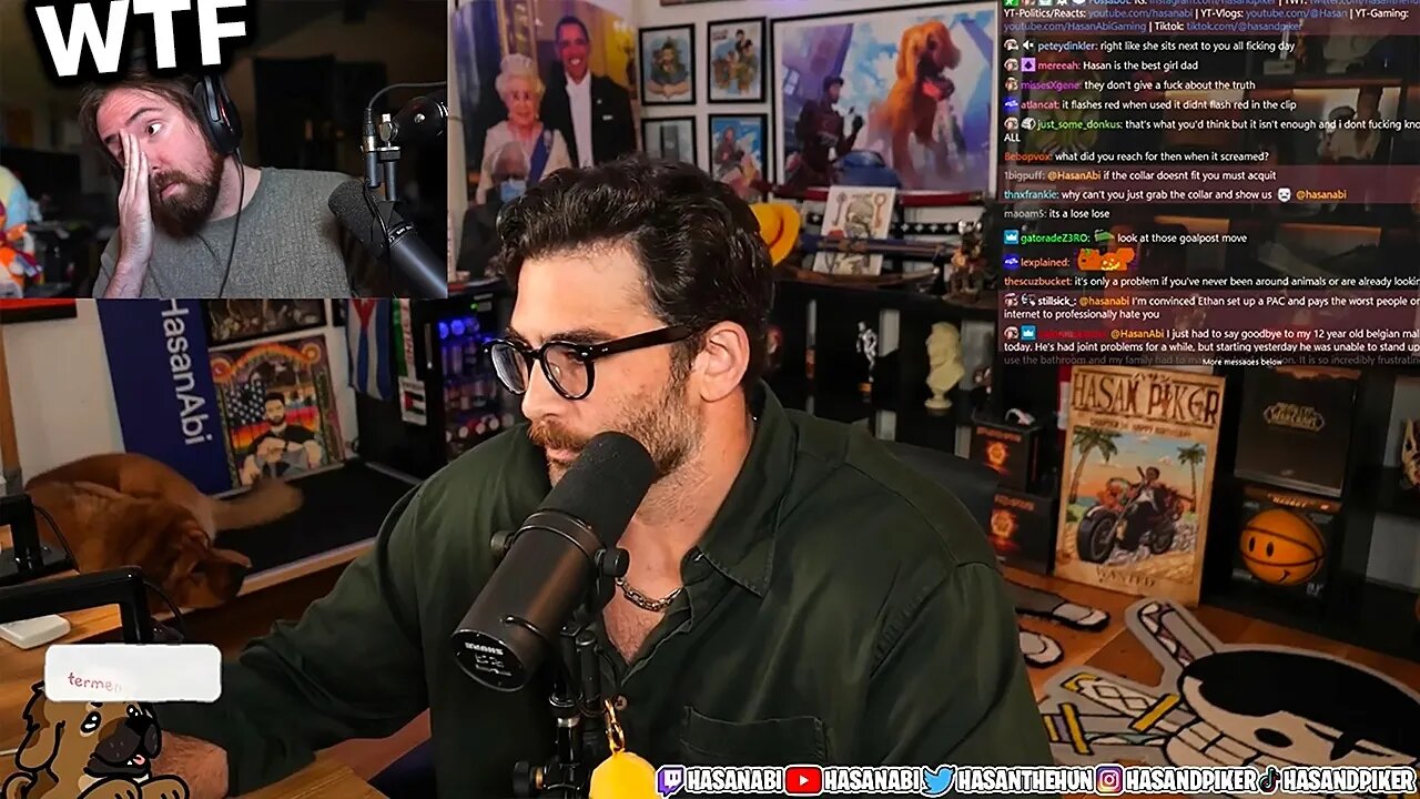 Hasan was FORCED to address this..