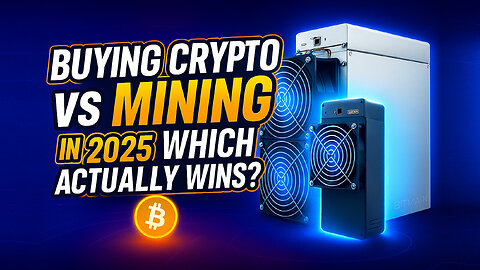 Buying Crypto vs Mining in 2025 — Which Actually Wins?