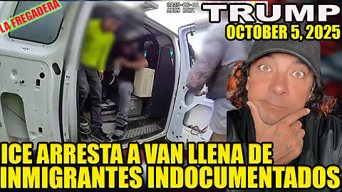 ICE ARRESTA A VAN LLENA DE INDOCUMENTADOS