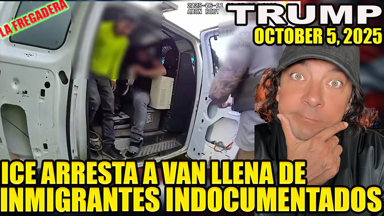 ICE ARRESTA A VAN LLENA DE INDOCUMENTADOS