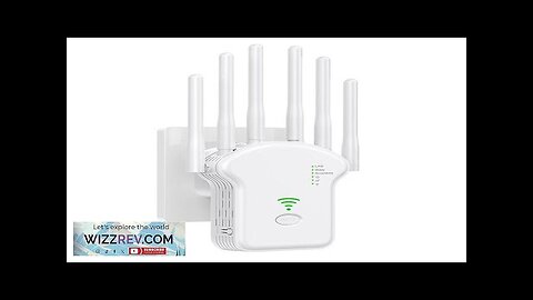 U13 1200Mbps WiFi Repeater Wireless WiFi Signal Repeater Extender High Gain 6 Review