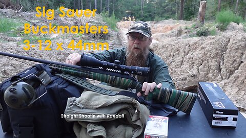 Sig Sauer 3-12 x 44mm Buckmasters BDC