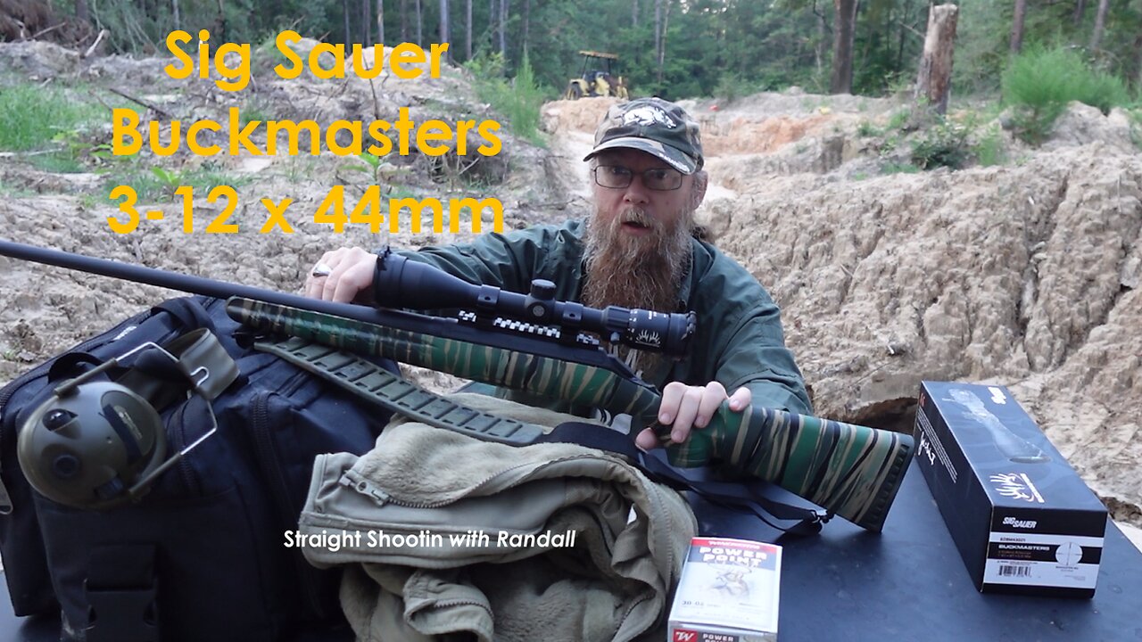 Sig Sauer 3-12 x 44mm Buckmasters BDC