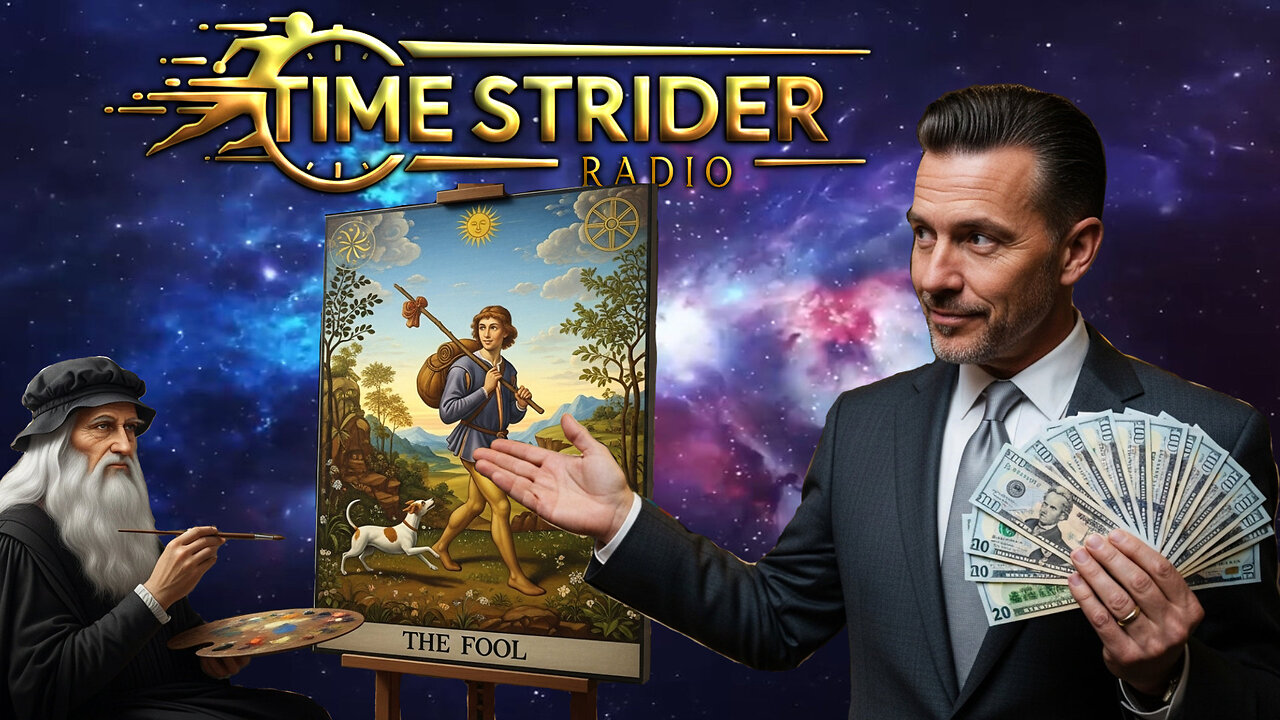 Timestrider Radio Ep.7 Leonardo Da Vinci and the Tarot
