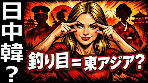 🤣なぜ「釣り目」が東アジア差別になるのか？フィンランドから見る中国と巻き込まれる日本の違和感