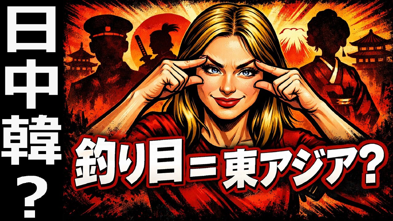 🤣なぜ「釣り目」が東アジア差別になるのか？フィンランドから見る中国と巻き込まれる日本の違和感