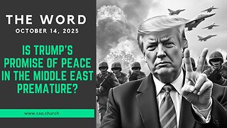 Is Trump's Promise Of Peace In The Middle East Premature?