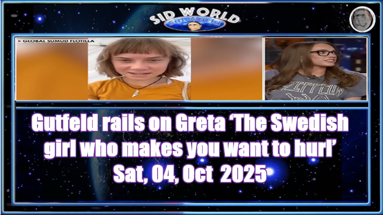 Gutfeld rails on Greta ‘The Swedish girl who makes you want to hurl’