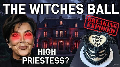 The Witches Illuminati Ball! Satanists Pay Tribute to High Priestess Kris Jenner! Mariah Carey Abused
