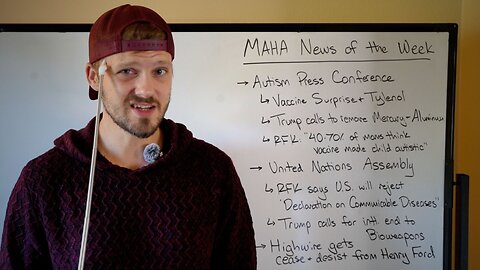 [9.28] MAHA Wins of Week - Autism Press Conference & Screw The U.N.