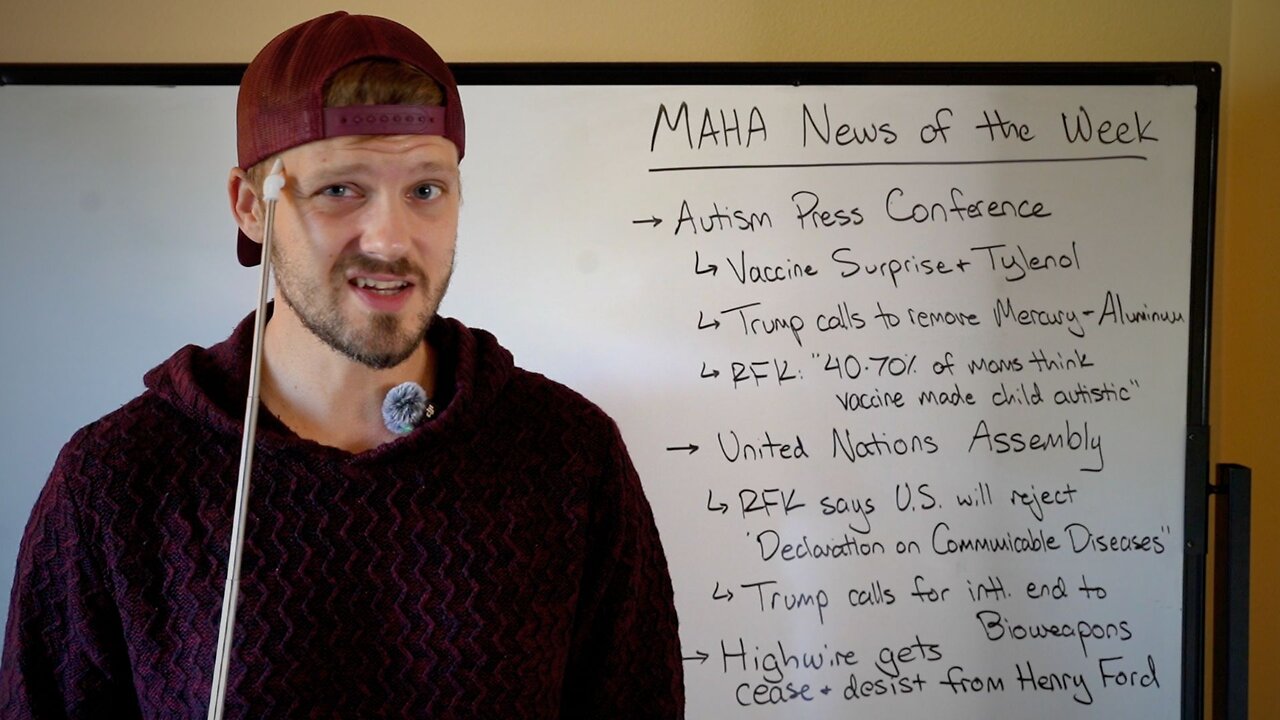 [9.28] MAHA Wins of Week - Autism Press Conference & Screw The U.N.