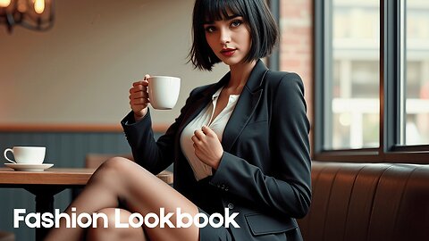 4K Fashion Lookbook | Silk & Sheer Elegance | AI Girl Style | HowAboutLilith