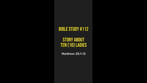 📍Bible Study #112 📖 A Story About 10 Ladies 💃 #ASL #deaf #realtalk #signlanguage #bible