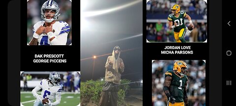 GREENBAY VS DALLAS BRUHH CANT WINN FO LOSIN DIS MIGHT BE GAME OF DA YEAR WE TURNT UP REVENGE GM💪🏾🔵