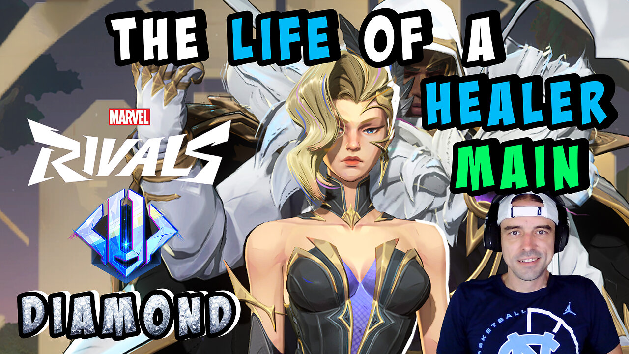 🔴LIVE - COME HELP ME RUN FOR MY LIFE AS A SOLO MAIN HEALER IN DIAMOND MARVEL RIVALS WITH DOPE MUSIC