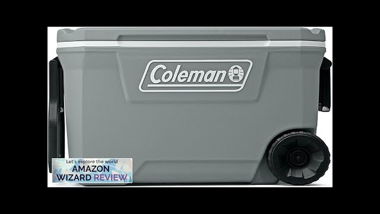 Coleman 316 Series Insulated Portable Cooler with Heavy Duty Wheels Leak-Proof Wheeled Review