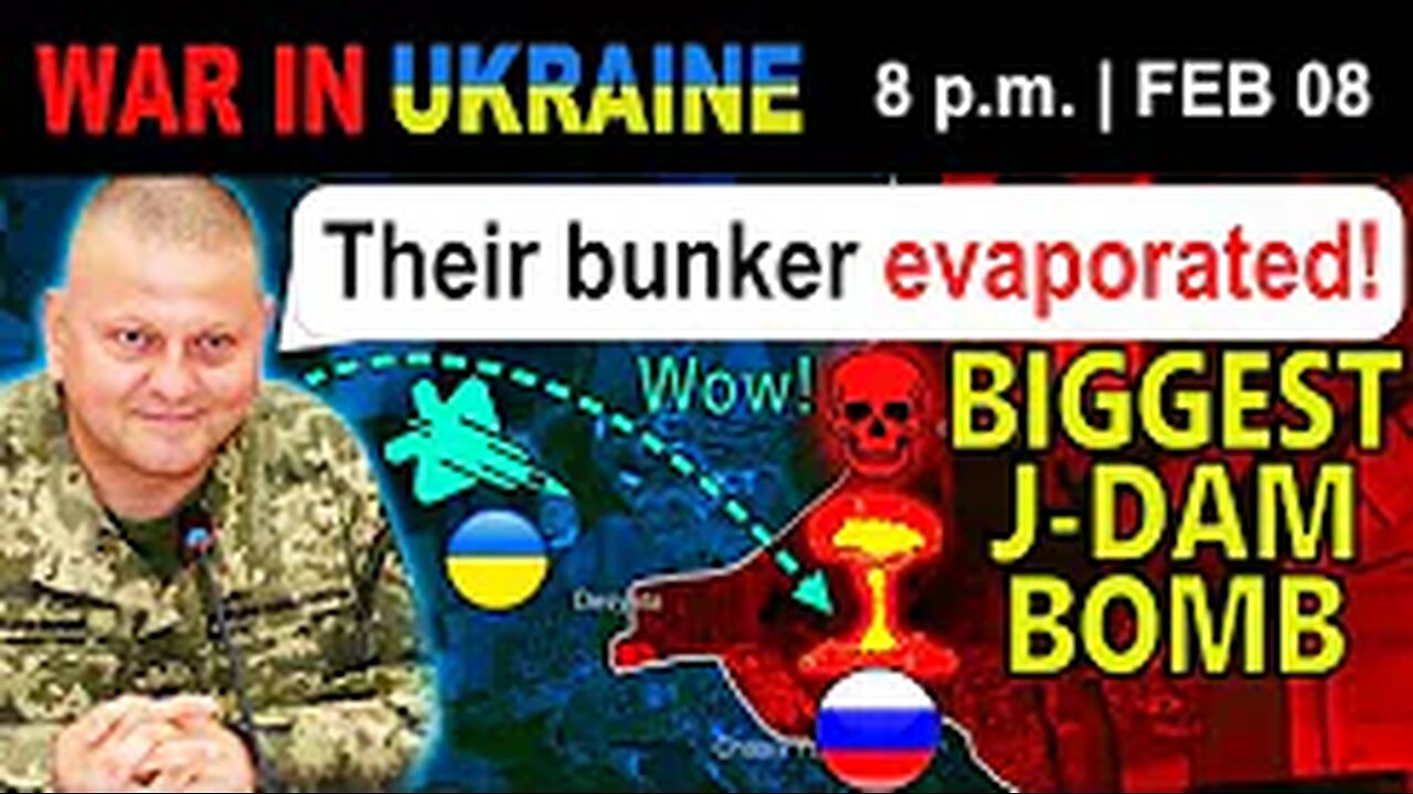 08 Feb: Ukrainian Precision Strike CAUSES MASSIVE CASUALTIES | War in Ukraine Explained