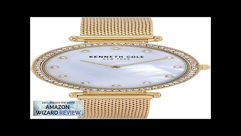 Kenneth Cole Women 's KC50927003 Quartz Gold Watch Review