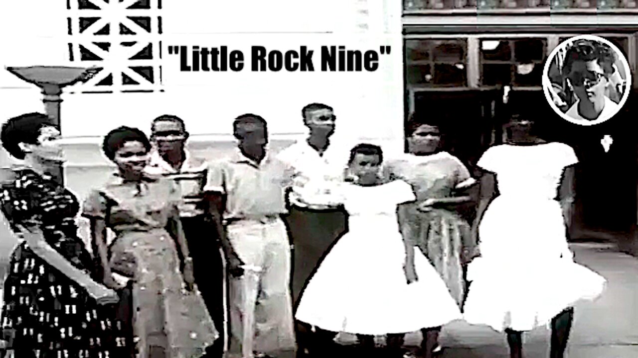 When The "Little Rock Nine" || Integrated Little Rock Central High School in 1957 !!