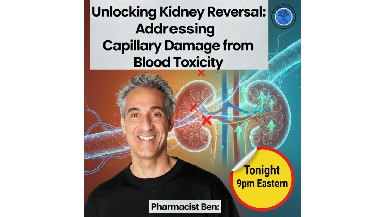 Pharmacist Ben: Unlocking Kidney Reversal Addressing Capillary Damage from Blood Toxicity