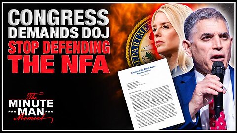 40+ Members of Congress Warn DOJ & ATF To Stop Defending the NFA!