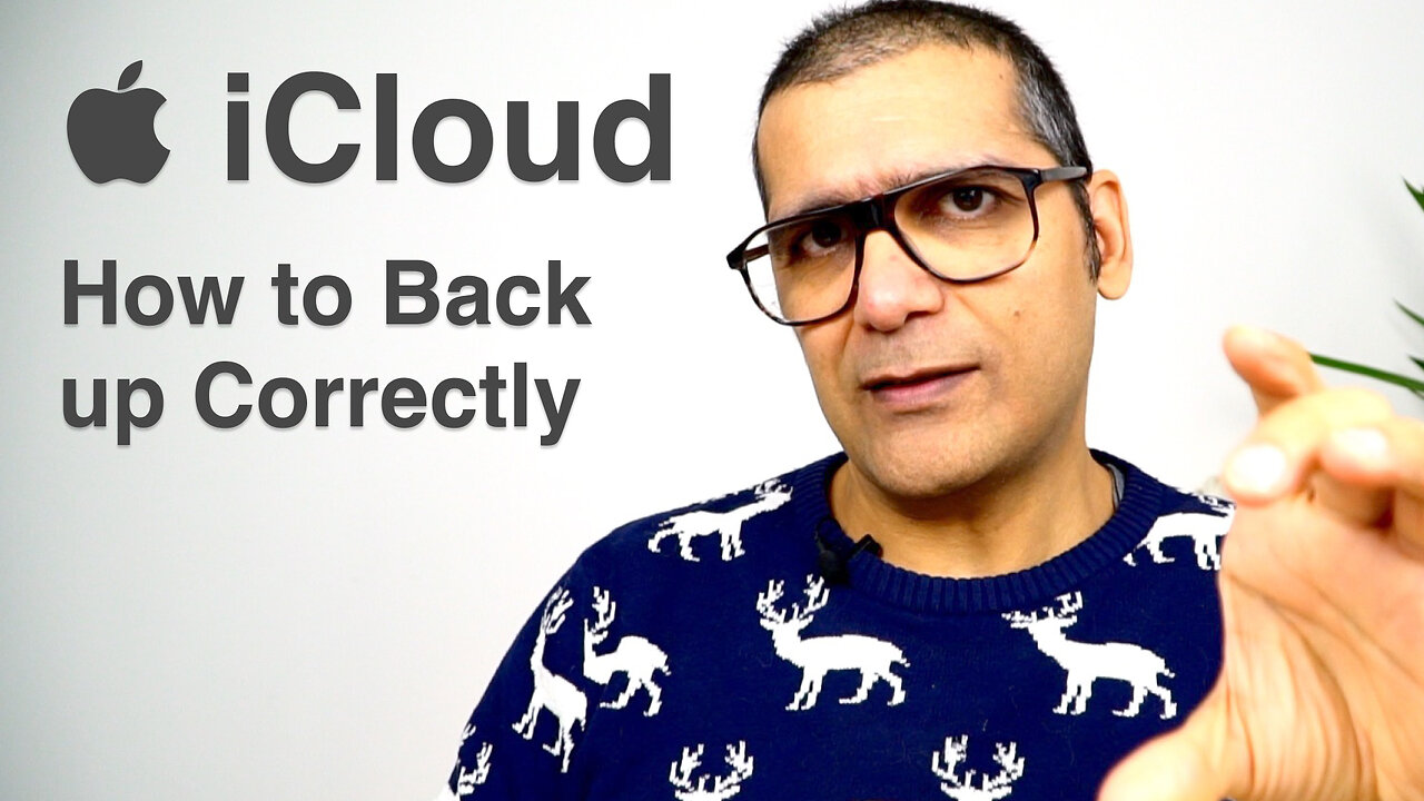 iCloud and how to back up your data properly