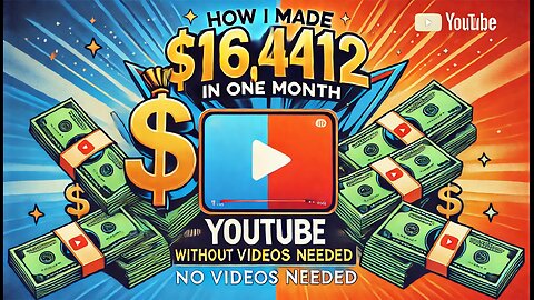 How I Made $16,412 in One Month on YouTube Without Making Videos