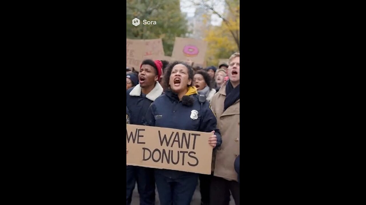 We want donuts