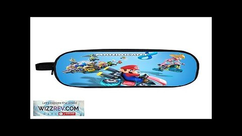 Super Mario MarioKart Game Characters Blue Pencil Case Review