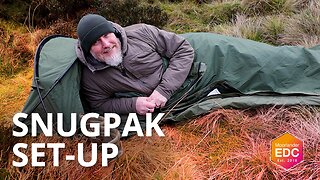 The Ultimate Snugpak Sleep System – Stratosphere Hooped Bivvy Setup
