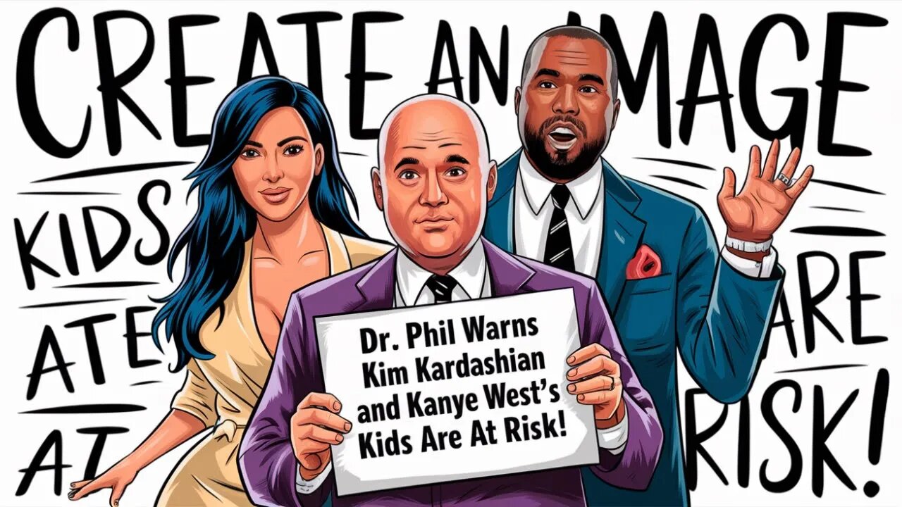 Dr. Phil Warns Kim Kardashian and Kanye West's Kids Are At RISK!