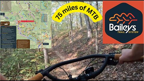 🚵 75 Miles of MTB at Baileys Trail System | Epic Trails + Unexpected Encounter in the Woods 😳