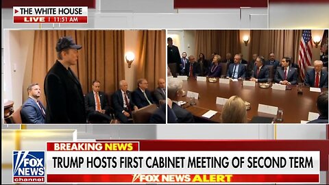 Elon MuskTakes Questions at Trump's 1st Cabinet meeting: 'This is just common sense'