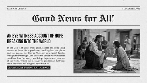 10:30am Sunday Service | Dec 21, 2025