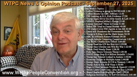We the People Convention Weekly News & Opinion 9-27-25
