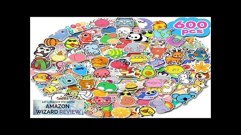 Stickers for Kids 600Pcs Water Bottle Stickers for Teens Cute Vinyl Waterproof Review