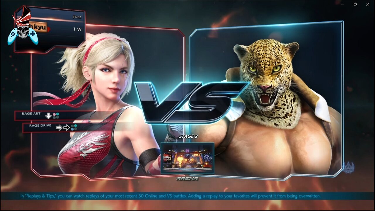 TEKKEN 7 lidia rage drive