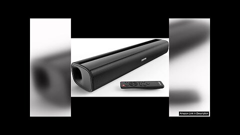 Saiyin Sound Bars for TV, 40 Watts Small Soundbar for TV Surround Sound Review