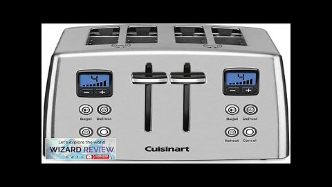 Cuisinart CPT-435P1 4-Slice Countdown Motorized Toaster Stainless Steel Review