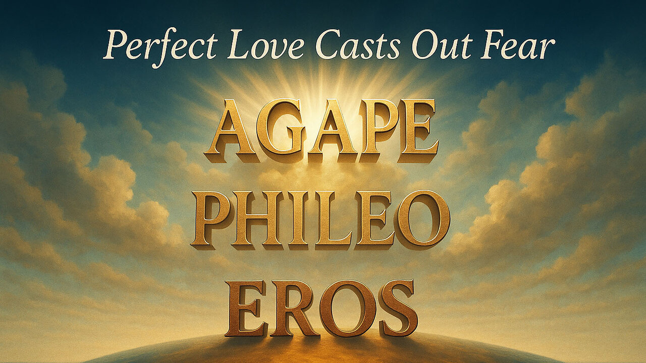 PERFECT LOVE CASTS OUT FEAR - Mike Blume