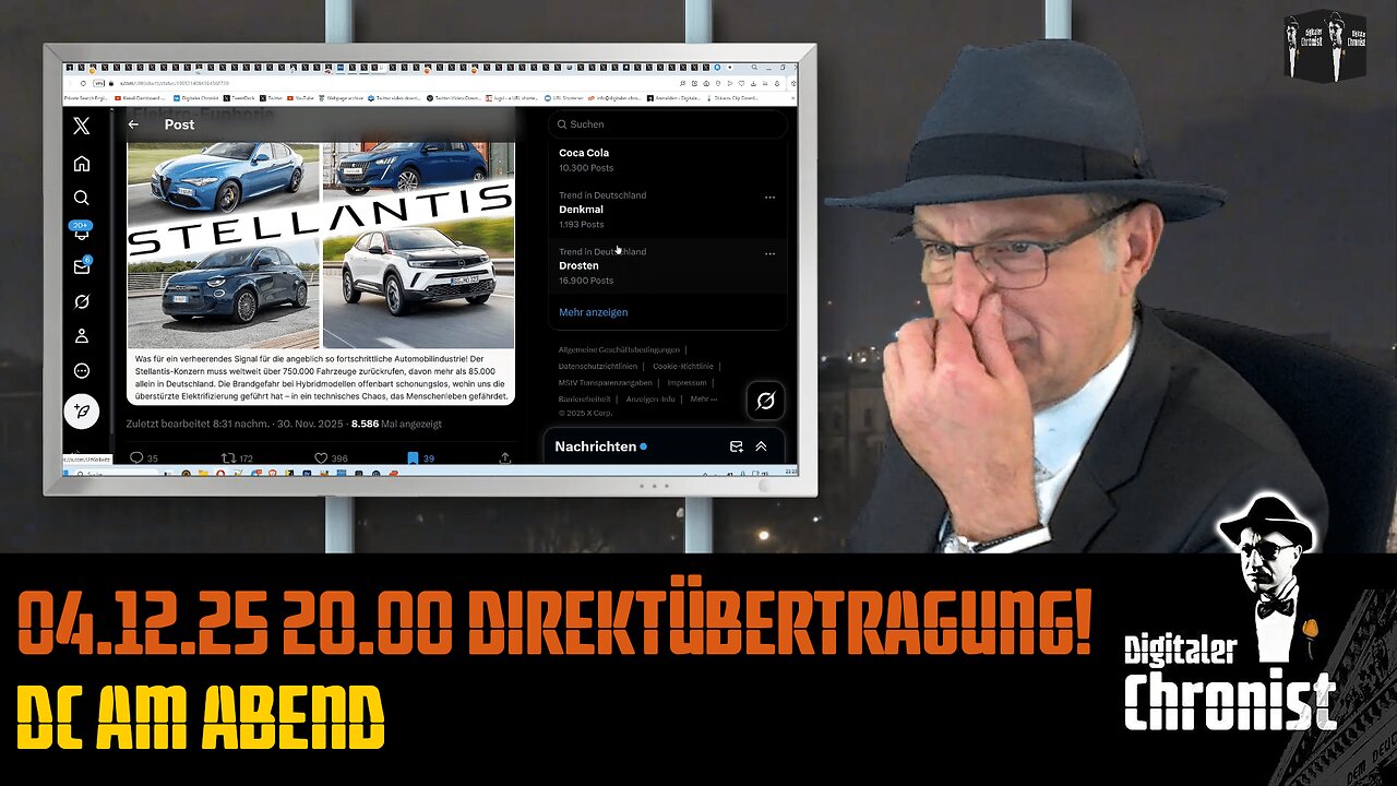 Aufzeichnung vom 04.12.25 - DC am Abend
