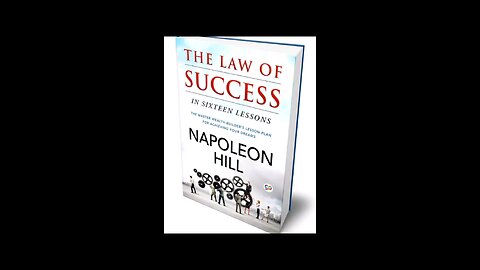 💼 “Success isn’t luck — it’s a science.” Napoleon Hill’s The Law of Success reveals the timeless