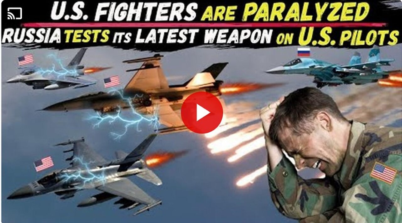 RUSSIA used the World's Most Powerful EW System 'PALANTIN' against U.S. Fighters and Drones in SYRIA