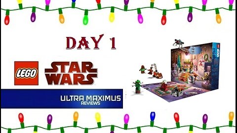 ❄️ Day 1 LEGO Star Wars Advent Calendar (2025)