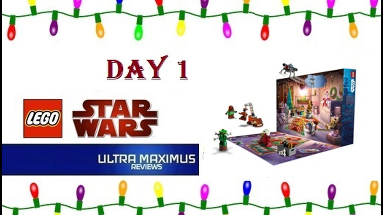 ❄️ Day 1 LEGO Star Wars Advent Calendar (2025)