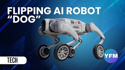 This autonomous robot can flip and carry 600 lbs