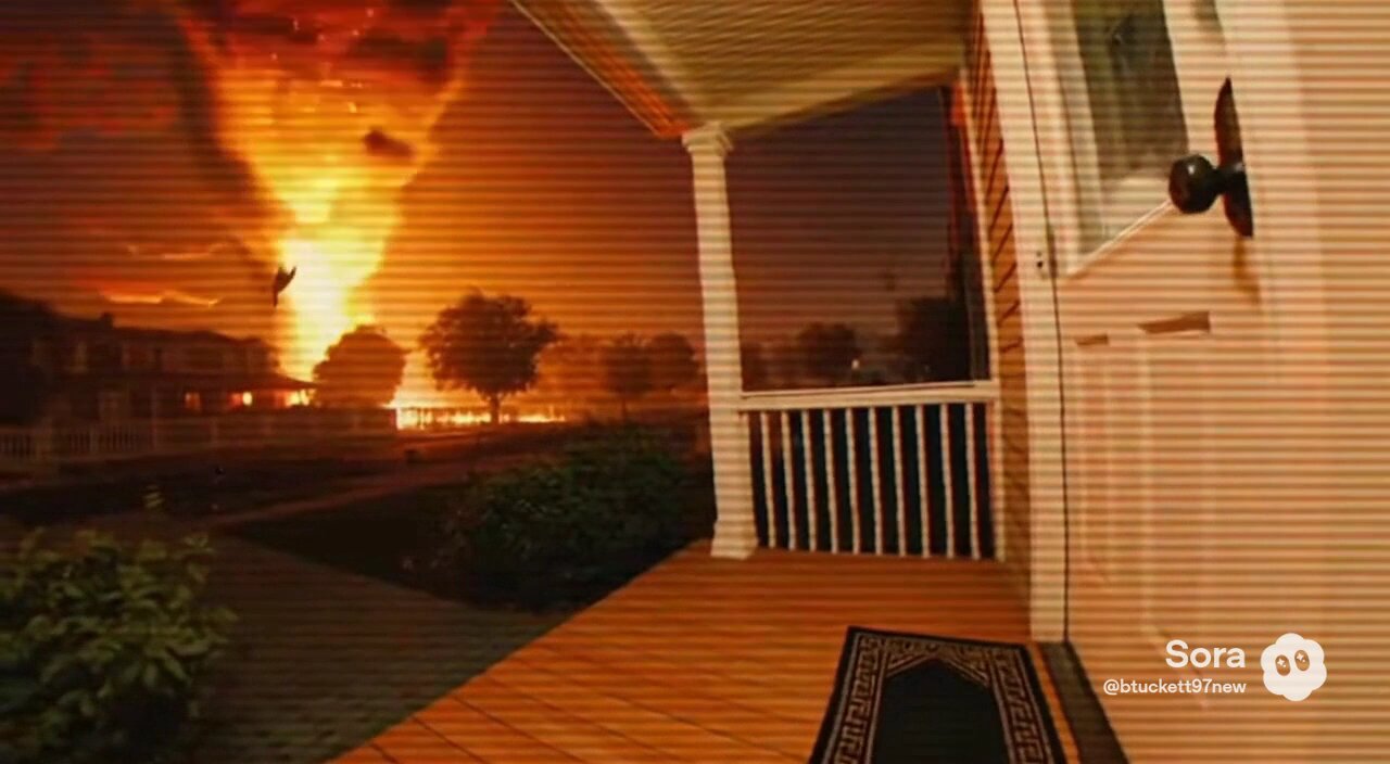 Chimpanzee & the Firenado [SORA]